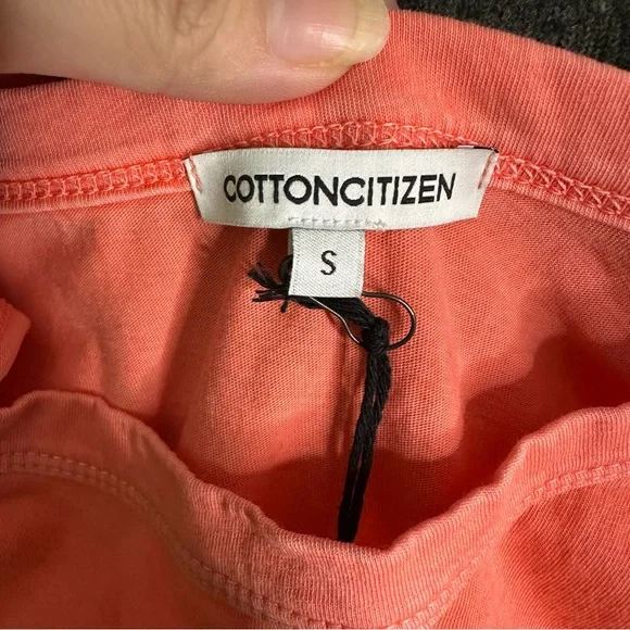 Nwt Cotton Citizen Bright Coral Tank Top - Picture 7 of 10